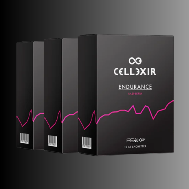 Cellexir Endurance - förbättrad formula med PEAK ATP® för ökad uthållighet